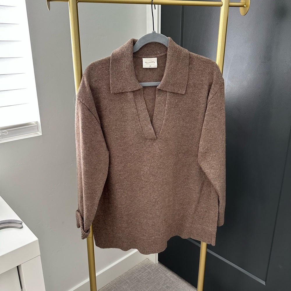 Brown Women's Sweater - hip length